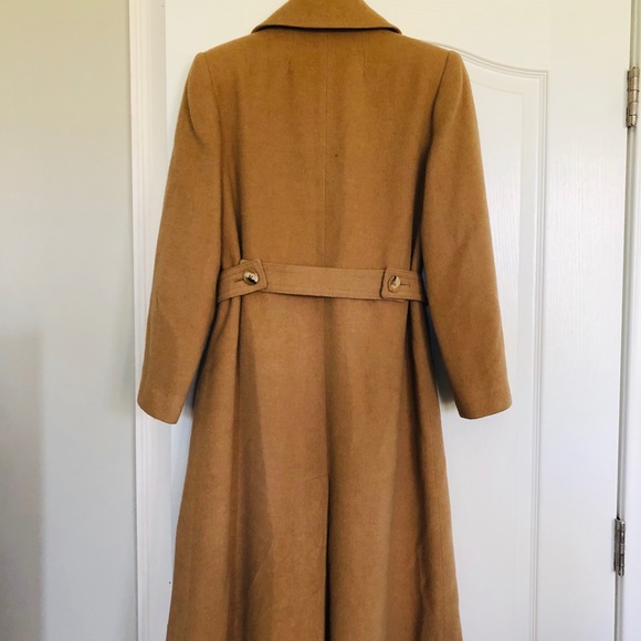 Vintage Tan 100% Camel Hair Coat